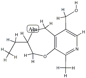 5H-1,4-Dioxepino[5,6-c]pyridine-6-methanol,3-ethyl-2,3-dihydro-9-methyl-(9CI) CAS#: 724696-70-2