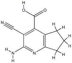 5H-Cyclopenta[b]pyridine-4-carboxylicacid,2-amino-3-cyano-6,7-dihydro-(9CI) CAS#: 750589-36-7