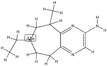 5H-Pyrazino[2,3-d]azepin-2-amine,7-ethyl-6,7,8,9-tetrahydro-9-methyl-(9CI) CAS#: 763880-10-0