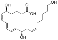 (5S,12R)-5,12,20-TRIHYDROXY-(6Z,8E,10E,14Z)-EICOSATETRAENOIC ACID CAS#: 79516-82-8