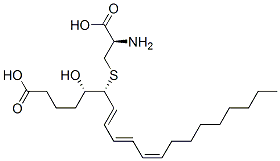 (5S,6R,7E,9E,11Z)-6-[(2R)-2-amino-3-hydroxy-3-oxopropyl]sulfanyl-5-hydroxyicosa-7,9,11-trienoic acid CAS#: 79494-05-6