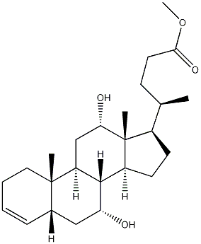 (5beta,7alpha,12alpha)-7,12-Dihydroxychol-3-en-24-oic acid methyl ester CAS#: 77731-11-4