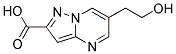6-(2-HYDROXY-ETHYL)-PYRAZOLO[1,5-A]PYRIMIDINE-2-CARBOXYLIC ACID CAS#: 712319-12-5