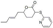 6-(2-Pentenyl)-3-(2-pyridinylthio)tetrahydro-2H-pyran-2-one CAS#: 75314-22-6