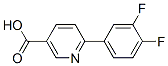 6-(3,4-Difluorophenyl)-nicotinic acid CAS#: 744261-54-9