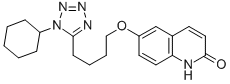 6-[4-(1-CYCLOHEXYL-1H-TETRAZOL-5-YL) BUTOXY]-2(1H)-QUINOLINONE CAS#: 73963-62-9