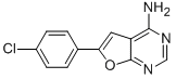 6-(4-CHLOROPHENYL)FURO[2,3-D]PYRIMIDIN-4-AMINE CAS#: 744255-24-1