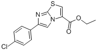 6-(4-CHLOROPHENYL)IMIDAZO[2,1-B]THIAZOLE-3-CARBOXYLIC ACID ETHYL ESTER CAS#: 752244-20-5