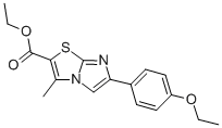 6-(4-ETHOXYPHENYL)-3-METHYLIMIDAZO[2,1-B]THIAZOLE-2-CARBOXYLIC ACID ETHYL ESTER CAS#: 780748-98-3