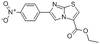 6-(4-NITROPHENYL)IMIDAZO[2,1-B]THIAZOLE-3-CARBOXYLIC ACID ETHYL ESTER CAS#: 752244-21-6