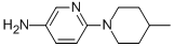 6-(4-methylpiperidin-1-yl)pyridin-3-amine CAS#: 767583-34-6