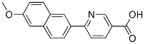 6-(6-Methoxynaphthalen-2-yl)-nicotinic acid CAS#: 733776-42-6