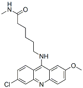 6-[(6-chloro-2-methoxy-acridin-9-yl)amino]-N-methyl-hexanamide CAS#: 77431-60-8