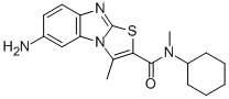 6-AMINO-N-CYCLOHEXYL-N,3-DIMETHYLTHIAZOLO[3,2-A]BENZIMIDAZOLE-2-CARBOXAMIDE HYDROCHLORIDE CAS#: 748758-45-4