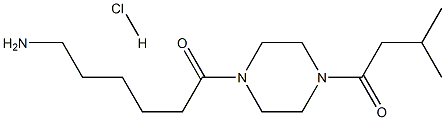 6-Amino-1-[4-(3-methyl-1-oxobutyl)-1-piperazinyl]-1-hexanone hydrochloride CAS#: 789488-77-3