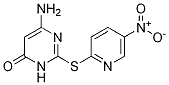 6-Amino-2-(5-nitro-pyridin-2-ylsulfanyl)-3H-pyrimidin-4-one CAS#: 79134-20-6