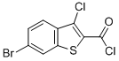 6-BROMO-3-CHLORO-BENZO[B]THIOPHENE-2-CARBONYL CHLORIDE CAS#: 75212-27-0
