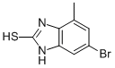 6-BROMO-4-METHYL-1H-BENZO[D]IMIDAZOLE-2-THIOL CAS#: 77811-41-7