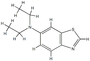 6-Benzothiazolamine,N,N-diethyl-(9CI) CAS#: 76007-13-1