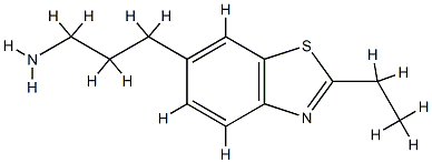 6-Benzothiazolepropanamine,2-ethyl-(9CI) CAS#: 794474-86-5