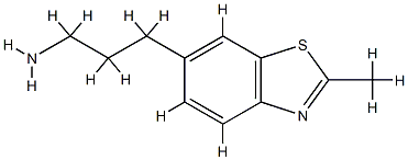6-Benzothiazolepropanamine,2-methyl-(9CI) CAS#: 795264-97-0