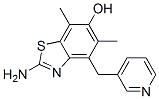 6-Benzothiazolol, 2-amino-5,7-dimethyl-4-(3-pyridinylmethyl)- CAS#: 788793-08-8