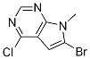 6-BroMo-4-chloro-7-Methyl-7H-pyrrolo[2,3-d]pyriMidine CAS#: 784150-42-1