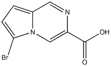 6-Bromo-pyrrolo[1,2-a]pyrazine-3-carboxylic acid CAS#: 749846-42-2