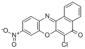 6-CHLORO-9-NITRO-5-OXO-5H-BENZO[A]PHENOXAZINE CAS#: 73397-12-3