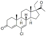 6-Chloro-17-ethylpregna-4,6-diene-3,20-dione CAS#: 802-81-3