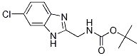 (6-Chloro-1H-benzoimidazol-2-ylmethyl)-carbamic acid tert-butyl ester CAS#: 712275-17-7