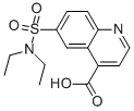 6-DIETHYLSULFAMOYL-QUINOLINE-4-CARBOXYLIC ACID CAS#: 743435-37-2