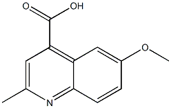 6-Methoxy-2-methyl-quinoline-4-carboxylic acid CAS#: 78533-10-5