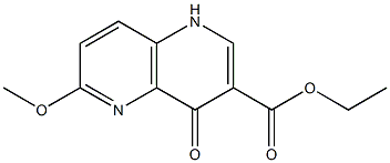 6-Methoxy-4-oxo-1,4-dihydro-[1,5]naphthyridine-3-carboxylic acid ethyl ester CAS#: 724788-63-0