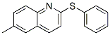 6-Methyl-2-(phenylthio)quinoline CAS#: 72076-54-1