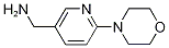 (6-Morpholinopyridin-3-yl)MethanaMine CAS#: 771572-26-0