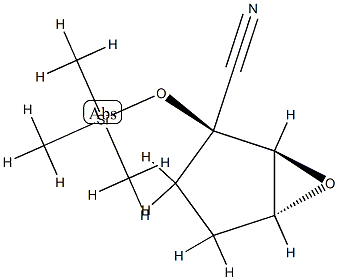 6-Oxabicyclo[3.1.0]hexane-2-carbonitrile,2-[(trimethylsilyl)oxy]-,(1R,2R,5S)-rel-(9CI) CAS#: 709674-10-2