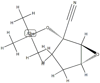 6-Oxabicyclo[3.1.0]hexane-2-carbonitrile,2-[(trimethylsilyl)oxy]-,(1R,2S,5S)-rel-(9CI) CAS#: 709674-12-4