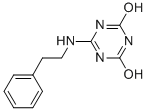 6-Phenethylamino-[1,3,5]triazine-2,4-diol CAS#: 79246-48-3
