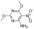 6-amino-2,4-dimethoxy-5-nitropyrimidine CAS#: 73978-74-2