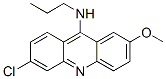 6-chloro-2-methoxy-N-propyl-acridin-9-amine CAS#: 79953-28-9