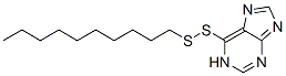 6-(decyldithio)-1H-purine CAS#: 78263-73-7