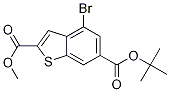 6-tert-butyl 2-Methyl 4-broMobenzo[b]thiophene-2,6-dicarboxylate CAS#: 753455-43-5