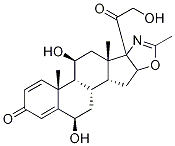 (6,11,16)-Trihydroxy-2'-methyl-5'H-pregna-1,4-dieno[17,16-d]oxazole-3,20-dione CAS#: 72099-45-7