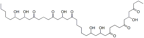 6,14,16,24,32,34-Hexahydroxy-4,8,12,22,26,30-nonatriacontanehexone CAS#: 79065-98-8