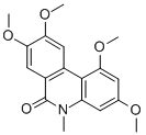 6(5H)-PHENANTHRIDINONE, 1,3,8,9-TETRAMETHOXY-5-METHYL- CAS#: 79966-82-8