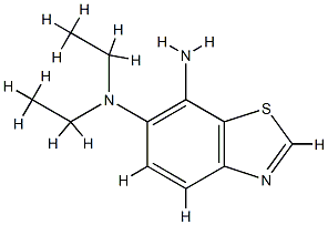 6,7-Benzothiazolediamine,N6,N6-diethyl-(9CI) CAS#: 76007-02-8