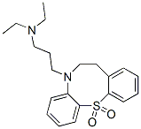 6,7-Dihydro-5-[3-(diethylamino)propyl]-5H-dibenzo[b,g][1,4]thiazocine 12,12-dioxide CAS#: 73927-77-2