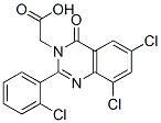 6,8-Dichloro-2-(2-chlorophenyl)-4-oxoquinazoline-3(4H)-acetic acid CAS#: 73013-14-6