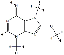 6H-Purin-6-imine,3,7-dihydro-8-methoxy-3,7-dimethyl-(9CI) CAS#: 756800-10-9